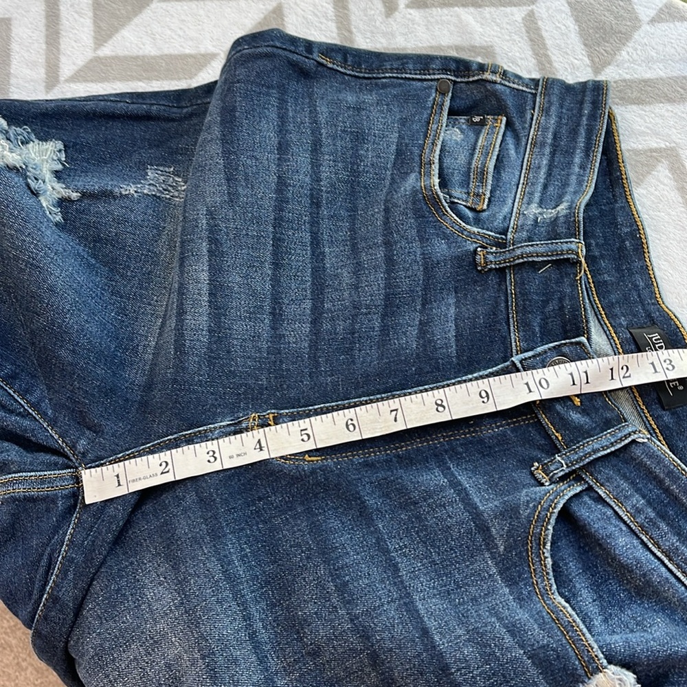 Judy Blue High Waist Distressed Skinny Jeans size 14W - Picture 8 of 9